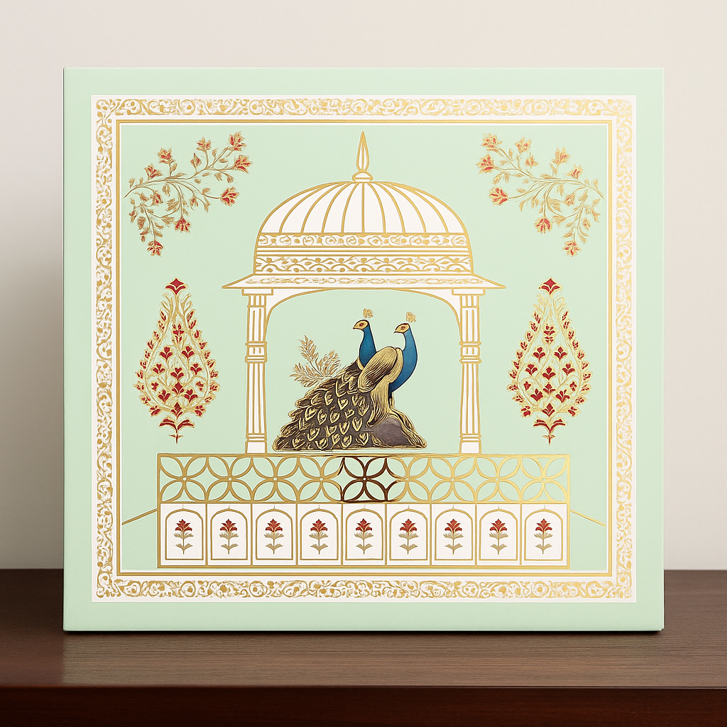 Royal Peacock Dry Fruit Gift Box – Premium Assorted Delights