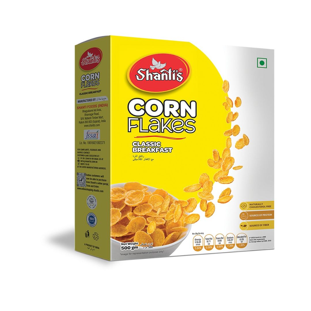 Shanti’s Corn Flakes – 500g