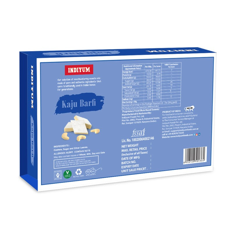 Kaju Burfi 200g