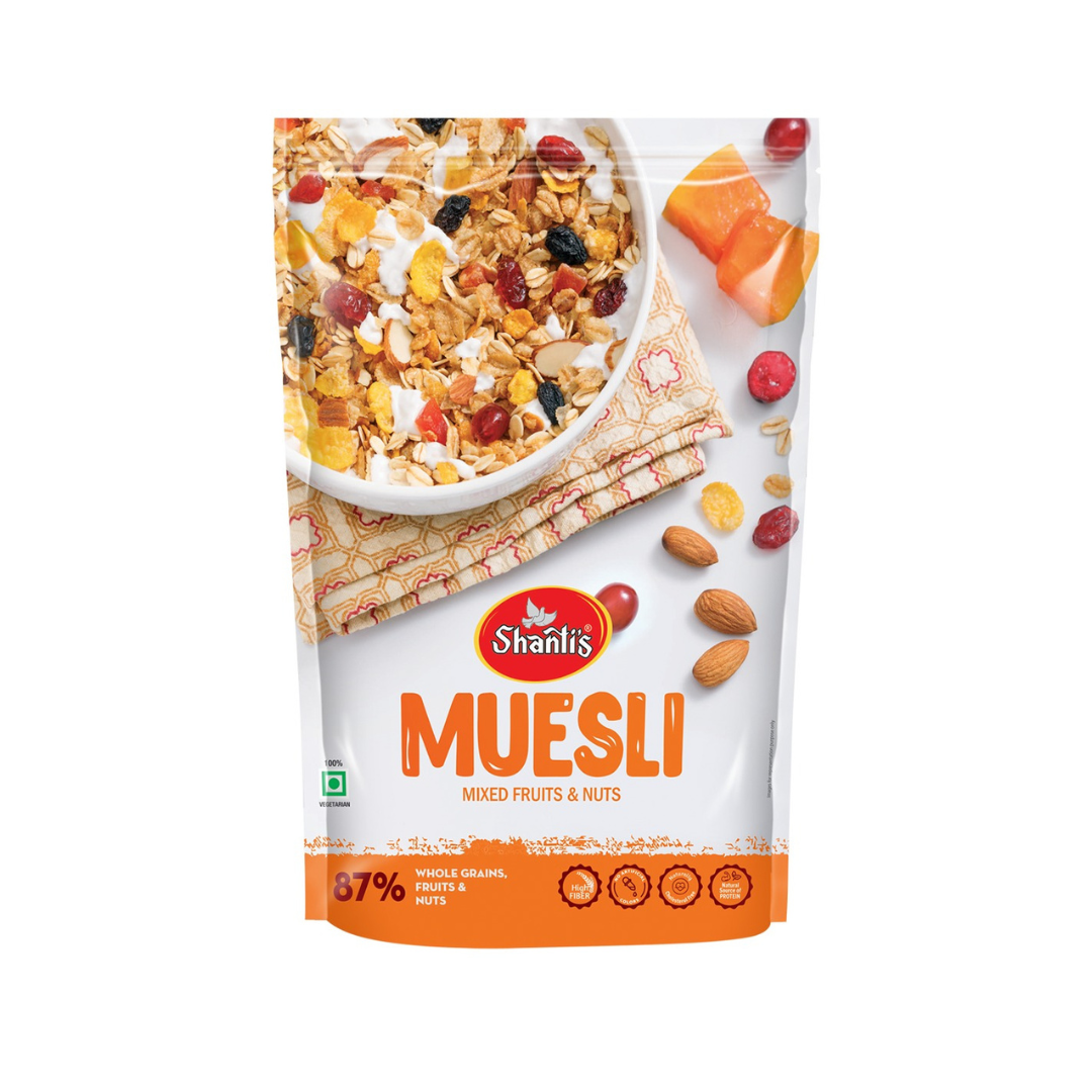 Shanti’s Muesli – Mixed Fruits & Nuts - 500g