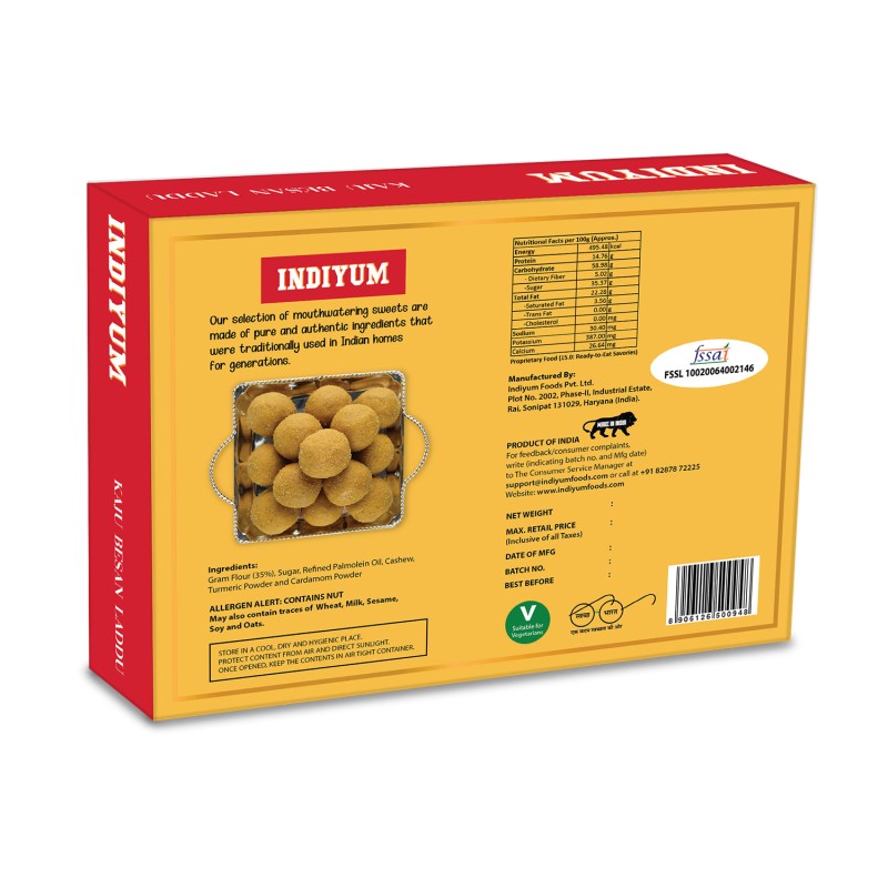 Kaju Besan Laddu 200g