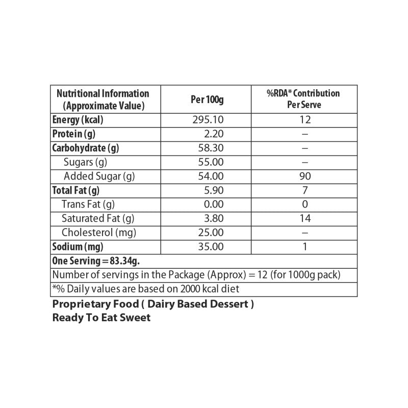 Premium Gulab Jamun 1.25kg